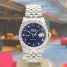 Thumbnail von Rolex Datejust 36 Stahl Ref :16234 Rolex Box & Papiere von 1989 </h1>