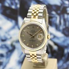 Thumbnail von Rolex Datejust 36 Stahl/Gold Ref :16233 Rolex Box & Papiere von 1990 </h1>