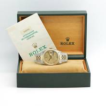 Thumbnail von Rolex Datejust 36 Stahl/Gold Ref :16233 Rolex Box & Papiere von 1993 </h1>