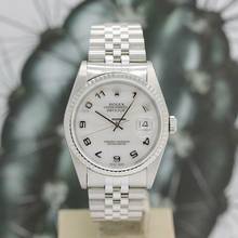 Thumbnail von Rolex Datejust 36 Stahl Ref :16234 Rolex Box & Papiere von 2004 </h1>