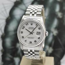 Thumbnail von Rolex Datejust 36 Stahl Ref :16234 Rolex Box & Papiere von 2004 </h1>