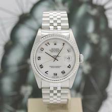 Thumbnail von Rolex Datejust 36 Stahl Ref :16234 Rolex Box & Papiere von 2004 </h1>