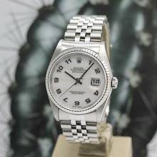 Thumbnail von Rolex Datejust 36 Stahl Ref :16234 Rolex Box & Papiere von 2004 </h1>
