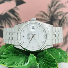 Thumbnail von Rolex Datejust 36 Stahl Ref :16234 Rolex Box & Papiere von 1996 </h1>