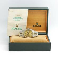 Thumbnail von Rolex Datejust 36 Stahl/Gold Ref :16233 Rolex Box & Papiere von 1989 </h1>