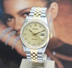 Thumbnail von Rolex Datejust 36 Stahl/Gold Ref :16233 Rolex Box & Papiere von 1997 </h1>