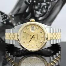 Thumbnail von Rolex Datejust 36 Stahl/Gold Ref :16233 Rolex Box & Papiere von 1997 </h1>