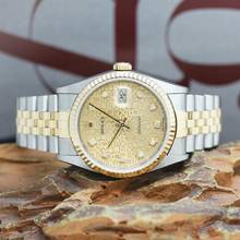 Thumbnail von Rolex Datejust 36 Stahl/Gold Ref :16233 Rolex Box & Papiere von 1997 </h1>