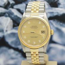 Thumbnail von Rolex Datejust 36 Stahl/Gold Ref :16233 Rolex Box & Papiere von 1996 </h1>