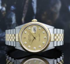 Thumbnail von Rolex Datejust 36 Stahl/Gold Ref :16233 Rolex Box & Papiere von 1996 </h1>