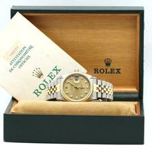 Thumbnail von Rolex Datejust 36 Stahl/Gold Ref :16233 Rolex Box & Papiere von 1996 </h1>