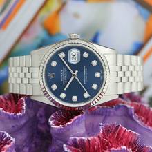Thumbnail von Rolex Datejust 36 Stahl Ref :16234 Rolex Box & Papiere von 1998 </h1>