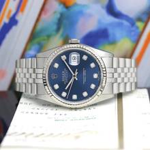 Thumbnail von Rolex Datejust 36 Stahl Ref :16234 Rolex Box & Papiere von 1998 </h1>