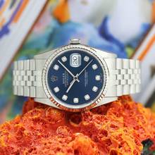 Thumbnail von Rolex Datejust 36 Stahl Ref :16234 Rolex Box & Papiere von 1998 </h1>