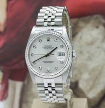Thumbnail von Rolex Datejust 36 Stahl Ref :16234 Rolex Box & Papiere von 1999 </h1>