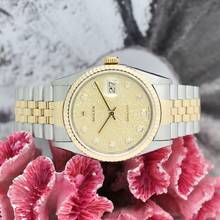 Thumbnail von Rolex Datejust 36 Stahl/Gold Ref :16233 Rolex Box & Papiere von 1999 </h1>