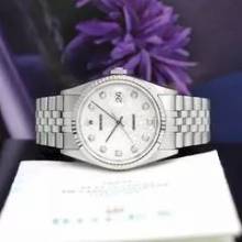 Thumbnail von Rolex Datejust 36 Stahl Ref :16234 Rolex Box & Papiere von 2002 </h1>