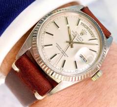 Thumbnail von Rolex Day-Date 36 SERVICED Day Date in Solid White Gold 36mm ref 1803 1803