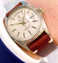 Thumbnail von Rolex Day-Date 36 SERVICED Day Date in Solid White Gold 36mm ref 1803 1803