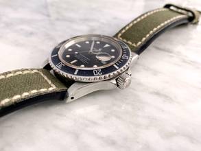 Thumbnail von Rolex Submariner Date Automatic Vintage dating 1982 Serviced ref 16800 16800