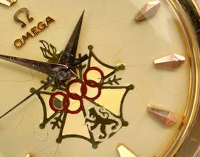 Thumbnail von Omega Seamaster Cross of Merit Seamaster Automatic XVI Melbourne Olympic 1956 ROSEGOLD 2850 2850