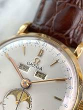 Thumbnail von Omega Seamaster Cosmic Serviced Triple Date Cosmic Moonphase Solid Gold Vintage 2473 2473
