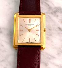 Thumbnail von Vacheron Constantin Tank Vintage Solid Gold Tank Ultra Flat and Stepped Case