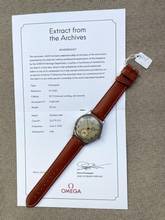 Thumbnail von Omega Classic Vintage 37mm Oversize Jumbo Art Deco ck 2181 Two Tone Bullseye Dial EXTRACT 2181