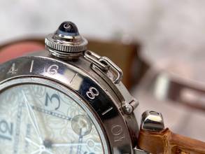 Thumbnail von Cartier Pasha C GMT MOP 35mm Automatic ref 2377 2377