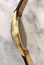 Thumbnail von IWC Early Vintage Solid Gold Restored Black Dial 35mm cal 83 dating 1938 </h1>