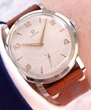 Thumbnail von Omega Classic Rare 39mm Oversize Jumbo Vintage Honeycomb Dial 2544 2544