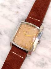 Thumbnail von Omega Bumper Rare Art Deco Case Honeycomb Dial Automatic Bumper 3950 3950