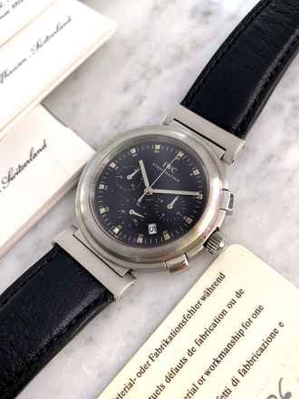  IWC Da Vinci Chronograph Quartz Chronograph Original PAPERS ref 3728 3728 