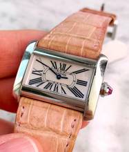Thumbnail von Cartier Tank Divan Pink Mother of Pearl Dial MOP Quarz Quartz Lady 2599 2599 </h1>