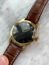 Thumbnail von Omega Bumper Serviced 36mm Jumbo Vintage Automatic Automatik 2494 Bumper Black Dial 2657