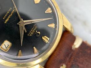 Thumbnail von Omega Seamaster Calendar Vintage Automatic Automatik Unrestored Black Dial 2849 2849