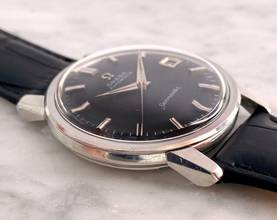 Thumbnail von Omega Seamaster Serviced (560 Euro) Seamaster Vintage Automatic Restored Black Dial 166003 166003