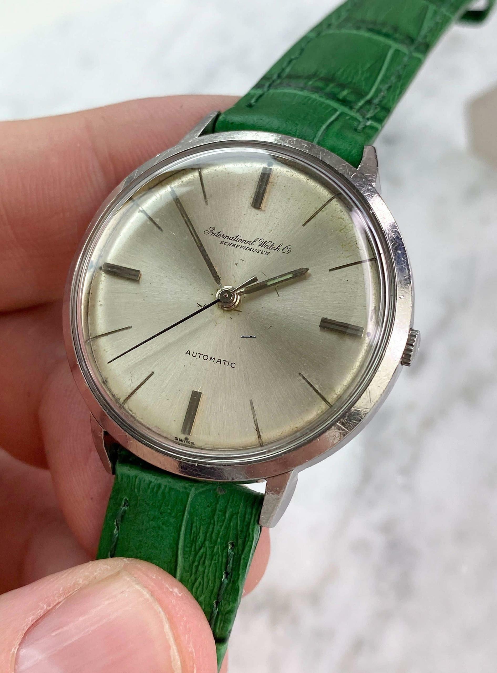 Thumbnail von IWC Classic Serviced Automatic 35mm Steel vintage cal 853