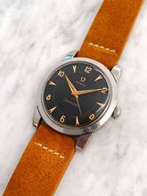 Thumbnail von Omega Seamaster Vintage Handwinding black restored dial 2759 Beefy Lugs - Calatrava Case 2759