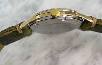 Thumbnail von Omega Classic Vintage Explorer Dial 35mm Engraved Caseback