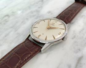 Thumbnail von Omega Classic Beautiful Vintage Handinding 34mm 14392 14392