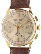 Thumbnail von Breitling Gents Chronograph Wristwatch Calendar , with Moon Phase </h1>