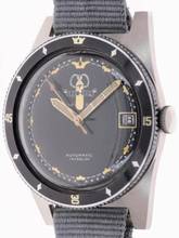 Thumbnail von Aqualung Gents automatic Divers Wristwatch Super – Waterproof SDW-2 Skin Diving Watch also called Date-O-Matic </h1>