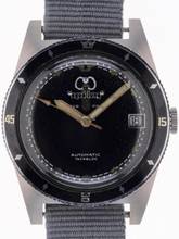  Aqualung Gents automatic Divers Wristwatch Super – Waterproof SDW-2 Skin Diving Watch also called Date-O-Matic </h1> 