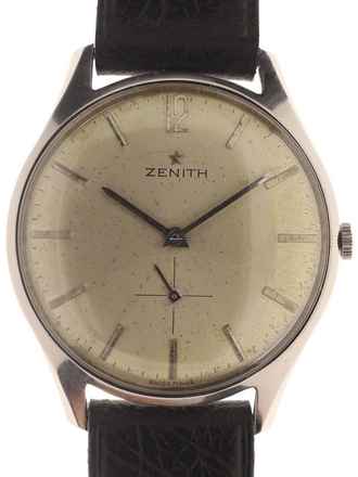  Zenith Gents big manual wind Dress Wristwatch </h1> 