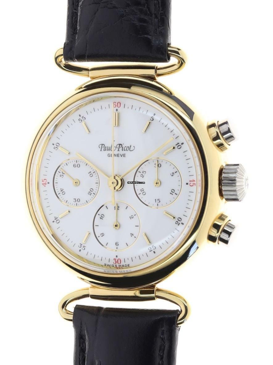 Thumbnail von Paul Picot Gents manual wind Wristwatch Chronograph 4888 </h1>