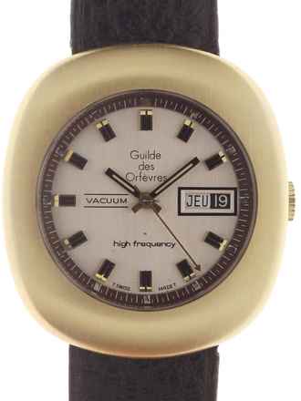  Glycine Gents Automatic Wristwatch Guilde de Orfèvres VACUUM  