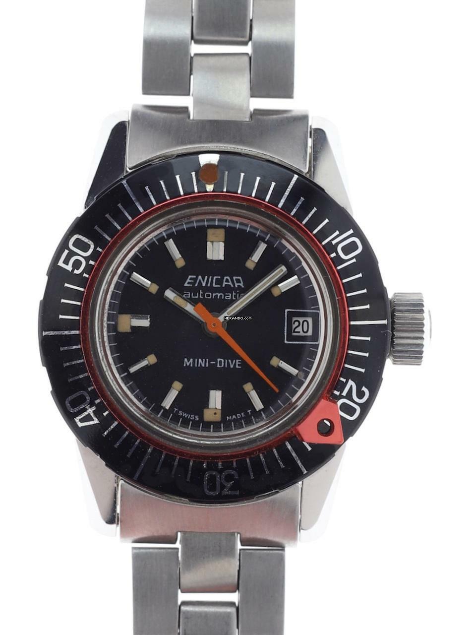  Enicar Sherpa Ladies Scuba Divers Wristwatch Mini – Dive Sherpa 300  