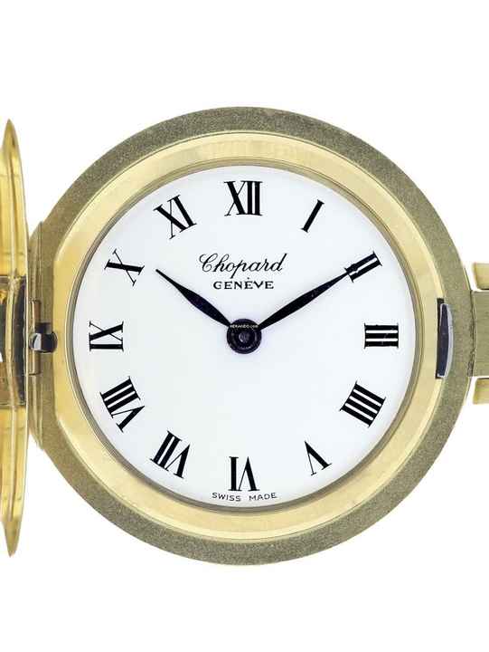  Chopard Fob Watch 18 k Yellow Gold 1980s 