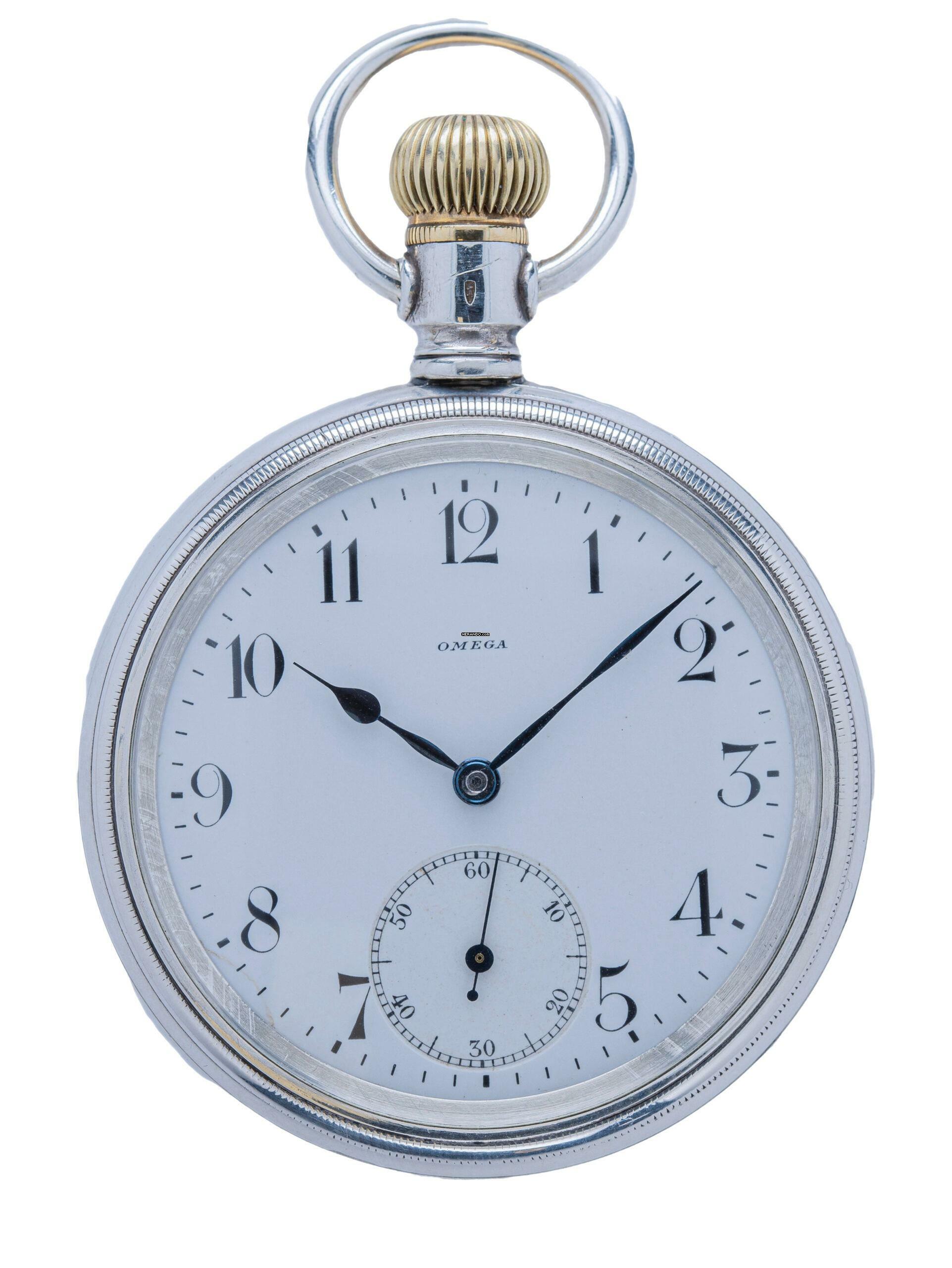  Omega Swing Out Silver 900 1910s 